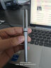 得力（deli）【抗摔小金剛】速干直液筆直液式中性筆走珠筆0.5mm ST頭加強型針管黑色12支/盒S1629 曬單實(shí)拍圖