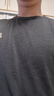 杰克·瓊斯（JACK&JONES）25年男裝短袖T恤男夏季舒適男士T恤涼感多色半袖純色水洗不易走形 黑色E40 M 175 曬單實(shí)拍圖