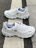 斯凱奇（Skechers）女鞋秋季厚底老爹鞋百搭熊貓鞋軟底舒適外穿休閑運動(dòng)鞋11959 曬單實(shí)拍圖