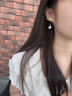 金店同款淡水珍珠耳飾女純銀耳墜女士2025新款感氣質(zhì)耳釘 【致愛(ài)芳華新款】 禮盒：星空絲 曬單實(shí)拍圖