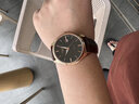 LENRLONS新款瑞士手表男士全自動(dòng)機械表防水超薄夜光真皮帶時(shí)尚專(zhuān)用男表 玫金黑面皮帶+送皮帶 40mm 曬單實(shí)拍圖