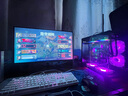AOCMO顯示器27英寸2K240Hz電腦顯示屏FPS電競2K300hz游戲小鋼炮超薄辦公設(shè)計(jì)直播高清低藍(lán)光擴(kuò)展屏 27英寸2K180HZ直面黑色 3A游戲系列 曬單實(shí)拍圖