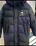 鴨鴨（YAYA）王一博同款冰殼戶(hù)外極寒反季羽絨服男士新款長(cháng)款情侶東北加厚外套 青光黑色【現貨速發(fā)】 L /175 曬單實(shí)拍圖