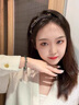 HR赫蓮娜櫻花綠幽靈手鏈女生水晶手串2025新款生日七夕情人節(jié)禮物 綠幽靈櫻花手串【高端禮盒】 曬單實(shí)拍圖