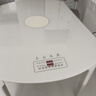 流晶石實(shí)木餐桌椅組合電磁爐伸縮折疊飯桌方圓兩用家用吃飯桌子 一桌4椅-軟包椅【帶電磁爐款】 曬單實(shí)拍圖