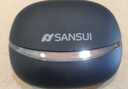 山水（SANSUI）W105【國家補貼丨科大訊飛翻譯支持】藍牙耳機骨傳導概念耳夾式 無(wú)線(xiàn)跑步運動(dòng)通話(huà)降噪榜前十 黑 曬單實(shí)拍圖