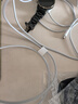 華為原裝6A數(shù)據(jù)線 USB Type-A轉(zhuǎn)USB Type-C/1m線長/支持66W（11V6A）充電 白色CC790 曬單實拍圖