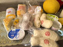 李記鴻福山東特產(chǎn)青島嶗山正宗王哥莊大饅頭純手工全麥特產(chǎn)鐵鍋膠東大餑餑 【家庭裝】4兩原味面魚*6個 曬單實拍圖