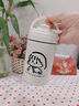 可愛雙飲保溫杯禮物學(xué)生高顏值情侶水杯便攜吸管杯子2025新款小眾 白色雙飲款保溫杯女孩款500ml 單杯 曬單實拍圖
