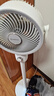 艾美特（AIRMATE）【小暴風(fēng)】空氣循環(huán)扇大風(fēng)量搖頭電風(fēng)扇家用臺(tái)式落地扇升級(jí)加高換氣輕音柔風(fēng)小風(fēng)扇 FA18-X115 曬單實(shí)拍圖