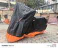 億飾電動(dòng)車(chē)防雨罩遮雪擋雙線(xiàn)加厚牛津布電瓶車(chē)摩托車(chē)適用小牛臺鈴深遠 L碼-雙線(xiàn)加厚+防水特級材質(zhì) 曬單實(shí)拍圖