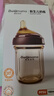 佩奇媽媽嬰兒奶瓶0-3-6個月新生兒奶瓶偏心奶瓶PPSU180ml 曬單實拍圖