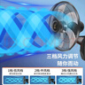 鉆石牌（DIAMOND）壁扇壁掛風(fēng)扇掛壁式電風(fēng)扇家用客廳餐廳墻壁掛扇搖頭掛式電扇工業(yè)大風(fēng)力風(fēng)扇 14英寸五葉機(jī)械款【性價比高】 曬單實(shí)拍圖