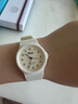斐樂(lè)（FILA）中高考試學(xué)生表靜音指針?lè)浪\(yùn)動(dòng)兒童手表開(kāi)學(xué)季禮物 6586-002F 曬單實(shí)拍圖
