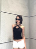 莫拉克七夕禮物墨鏡女款帶度數(shù)近視2025新款防紫外線顯瘦高級感太陽鏡男 曬單實(shí)拍圖