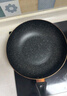 炊大皇 炒鍋不粘鍋 易潔輕量平底炒菜鍋煎鍋28cm 電磁爐通用 極皇JH28CG 曬單實拍圖