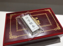 水貝白銀中國白銀足銀999.9財富銀條500克銀條1000克投資儲值收藏送禮 財富銀條1000克+木盒包裝 曬單實(shí)拍圖