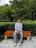 樂(lè )著(zhù)LEZORA LVH*M供應商日本岡山KUROKI vintage淺藍彎刀牛仔褲男 藍色 33 曬單實(shí)拍圖