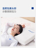 夢(mèng)百合（MLILY）慢回彈凝膠記憶棉頸椎枕頭護頸枕芯酒店面包枕成人記憶枕高10cm 曬單實(shí)拍圖