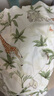 童泰（TONGTAI）嬰兒連體衣春秋純棉新生兒衣服初生寶寶哈衣睡衣滿(mǎn)月家居爬服 綠色雨林 80cm 曬單實(shí)拍圖