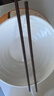 雙槍（Suncha）筷子 天然家用實(shí)木無漆無蠟雞翅木雕刻筷子套裝10雙裝 曬單實(shí)拍圖