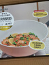京瓷（KYOCERA）日本陶瓷平底鍋不粘鍋煎鍋0氟無涂層煎蛋烙餅煎牛排電磁燃?xì)馔ㄓ?天空藍(lán)【健康0氟不粘】帶蓋 30cm 曬單實(shí)拍圖