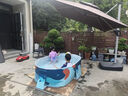 久好免充氣折疊兒童游泳池家用小孩嬰兒游泳桶成人大型戶外支架洗澡池 曬單實(shí)拍圖