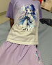 真維斯女童哪咤套裝兒童服裝2025夏季新款純棉t恤短袖冰絲敖丙上衣服 敖丙【吊染短袖+冰防蚊褲】01 120 【推薦體重37-45斤】 曬單實拍圖