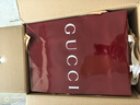 GUCCI古馳互扣式G搭扣雙面腰帶 黑色/棕色 100cm 曬單實(shí)拍圖