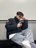 加拿大鵝（Canada Goose）【新品】Bayview男士派克大衣休閑外套大鵝羽絨服 3833M 9061 黑色 L 曬單實拍圖