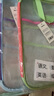 得力(deli)L型科目分類袋U型學(xué)科袋撞色一年級(jí)小學(xué)生文件袋加厚網(wǎng)紗拉鏈袋大容量大開口 海鹽葡萄PP139 曬單實(shí)拍圖