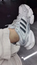 adidas輕松鞋 MEGASTRIDE超輕緩震回彈厚底增高老爹鞋阿迪達(dá)斯   晶白/灰色/深灰   38 曬單實(shí)拍圖