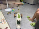 可優(yōu)比兒童滑板車1-2-3-6歲6.1禮物可坐閃光輪兒童車折疊多功能-田園綠 曬單實(shí)拍圖