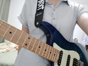 Sopicky電吉他背帶電貝斯木吉他ROCK N ROLL民謠加厚肩帶黑色白搖滾經典 STS50-RBK 黑色搖滾 曬單實拍圖