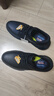 斯凱奇（Skechers）閃穿鞋男士商務(wù)鞋秋季薄款一腳蹬德比鞋軟底上班通勤休閑鞋205353 曬單實(shí)拍圖