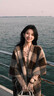 沐霓披肩斗篷女2025秋冬百搭條紋圍巾中長款流蘇仿羊毛披風(fēng)毛呢外套女 復(fù)古風(fēng)披肩斗篷【格子卡其】 曬單實(shí)拍圖