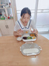 雙槍（Suncha）鈦健康不銹鋼飯盒學(xué)生上班族可微波爐餐盒比316好1.5L配保溫袋 曬單實拍圖