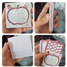 kt星星卡通蘋(píng)果便利粘性ins筆記可愛(ài)學(xué)生少女留言高顏值便簽自粘 一套四本【四款各一本】合計80張 曬單實(shí)拍圖