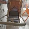 ANGI BABY嬰兒車四輪萬向嬰兒推車可坐可躺帶減震一鍵折疊雙向遛娃神器推車 米咖色【四輪萬向+避震+雙向】 嬰兒推車高景觀雙向推行輕便攜帶 曬單實拍圖