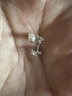 芯奢純925銀耳帽耳釘后塞子彈頭耳堵耳環(huán)防掉扣防滑塞配件不易過(guò)敏 蝴蝶耳堵一對(duì) 曬單實(shí)拍圖