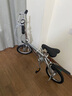 大行（DAHON） 412折疊自行車(chē)14英寸單速超輕迷你鋁合金學(xué)生成人單車(chē)BYA412 銀色 曬單實(shí)拍圖