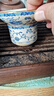 不拙汝窯三才蓋碗青花瓷茶碗防燙茶具分茶器帶茶漏過濾網(wǎng)蓋碗三件套 曬單實(shí)拍圖
