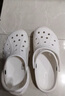 卡駱馳（crocs）貝雅云彩Clog洞洞鞋女鞋厚底涼拖戶外拖鞋沙灘涼鞋 W6 曬單實(shí)拍圖