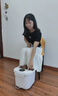 美的（Midea）泡腳桶足浴盆電動(dòng)泡腳盆加熱全自動(dòng)按摩2025實(shí)用洗腳盆智能恒溫過(guò)膝療家用 送爸爸媽媽父親母親 官方新品-溫泉沖浪水流+拆卸按摩盤(pán)+漏保開(kāi)關(guān) 教師節禮物送女士老師老人長(cháng)輩養生中老年高檔 曬單實(shí)拍圖