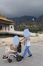凱萊寶輪椅折疊老人超輕便旅行便攜式手動鋁合金手推車可上飛機殘疾康復(fù) 2鋁金大輪舒適減震款【雙彈簧減震+實心大輪】ZT 曬單實拍圖