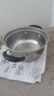 不銹鋼湯鍋奶鍋燉鍋煮粥煲湯鍋單柄鍋泡面煮奶鍋牛奶鍋學(xué)生宿舍鍋 16cm雙柄湯鍋【無蓋】 曬單實拍圖