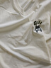 名創(chuàng)優(yōu)品（MINISO）短袖男純棉休閑寬松夏季圓領百搭青少年潮流半袖t恤 淺米 L 曬單實拍圖