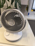 夏普（SHARP)小風鈴空氣循環(huán)扇電風扇家用小型桌面臺式宿舍臥室辦公室靜輕音抑菌扇葉搖頭臺扇PJ-CA230B-A 曬單實拍圖