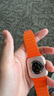 MSSM 適用Apple Watch手表表帶磁吸硅膠表帶S11/S10/S9/S8/SE3/Ultra3 硅膠表帶·星光配橙38/40/41/42 曬單實(shí)拍圖