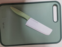 美帝亞陶瓷刀菜刀家用廚房切肉片刀免磨陶瓷水果刀多功能廚刀輔食刀工具 免磨抗摔陶瓷刀菜刀-海螺綠 曬單實(shí)拍圖